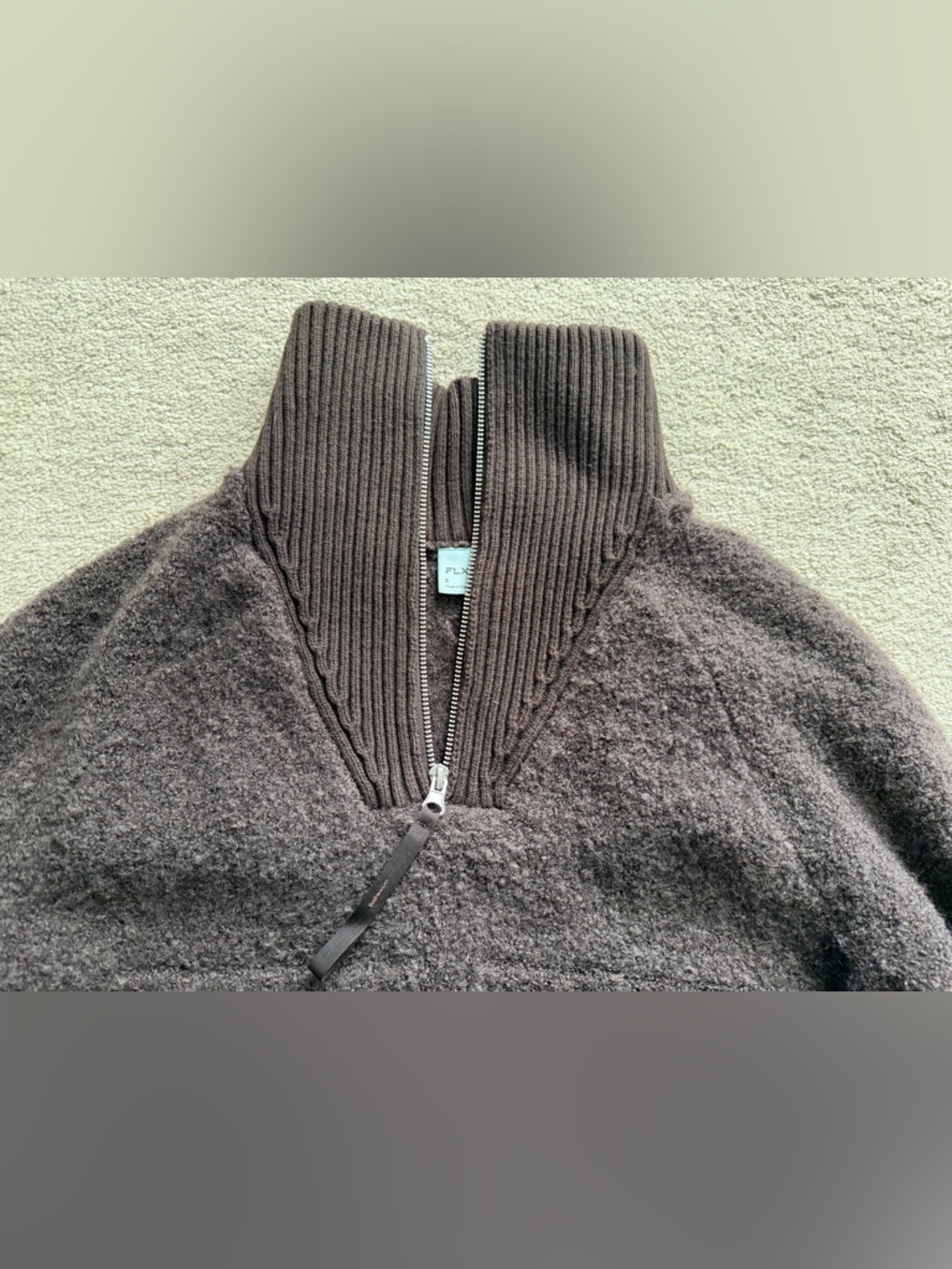 Women’s FLX Quarter Zip Sweater - Picture 6 of 9
